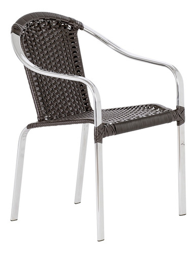 Cadeira De Piscina Em Aluminio E Fibra Sintetica Toquio