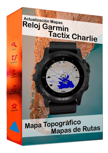 Actualización Gps Reloj Garmin Tactix Charlie Mapas Topo