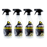 Abrillantador De Llantas Force-1 Negro Intenso 4 Pack