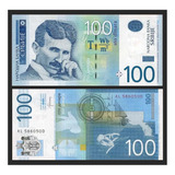 Grr-billete De Serbia 100 Dinara 2012 - Nikola Tesla