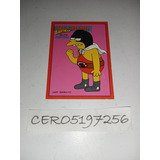 Tarjeta  Colección Los Simpson Bongo Half-nelson 