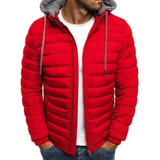 Chaqueta Acolchada De Invierno Para Hombre, Chaqueta Gruesa