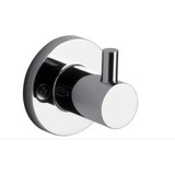 Percha Simple Accesorio De Baño  Bronzen Cromo 1 Gancho  