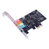 Tarjeta De Sonido Pci-e Cmi8738 5.1 Canales Pci-e Ordenador