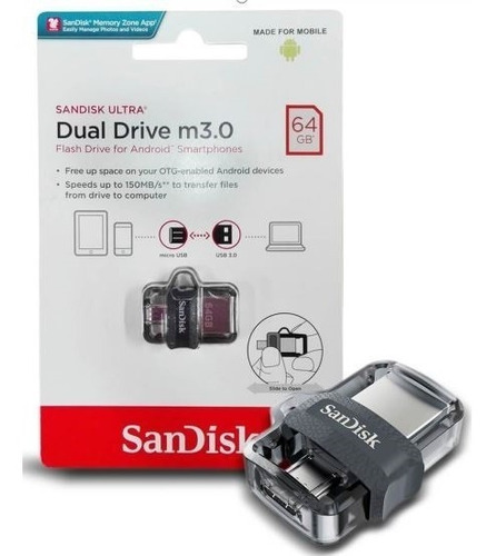 Memousb Sandisk Ultra Dual M3.0 128gb