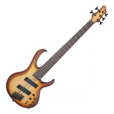 Ibanez Btb705lmnnf Bajo Electrico 5 Cuerdas Natural Browned Acabado Del Cuerpo Barnizado Orientación De La Mano Diestro