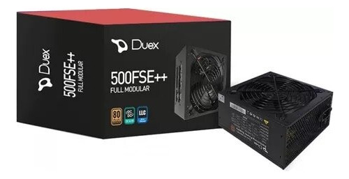 Fonte Atx 500w Real Duex Dx-500fse 80+bronze Full Modular