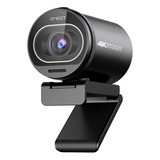 4k Webcam S600, Camara Web 1080p 60fps Con 2 Microfonos De