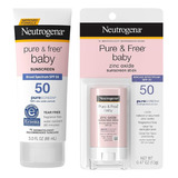 Kit 2 Protetor Solar Neutrogena Infantil Pure & Free Baby