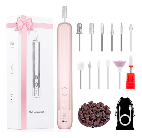 Electric Nail Drill, Professional Manicure Pedicure Kit, Co.