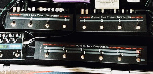 Voodoo Lab Pedal Switcher + Comander Loop Midi Controller