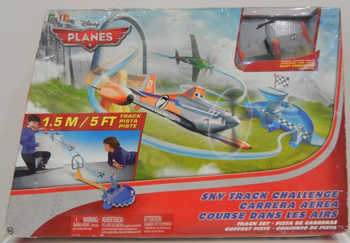 Disney Pixar Planes Cars Dusty Crophopper Super Pista Aerea