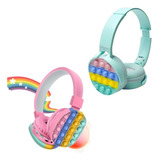 Audifonos Diadema Push Pop It Bluetooth Inalambrico Niños