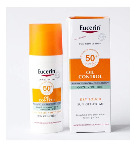 Loción De Protección Solar Facial Eucerin Oil Control Spf 50