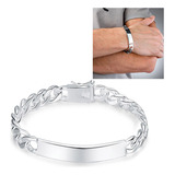 Pulsera Piocha Esclava Grumete 10 Mm Plata Ley 925 Unisex