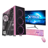 Xtreme Pc Amd Vega Renoir Ryzen 5 16gb Ssd Monitor 27 Pink