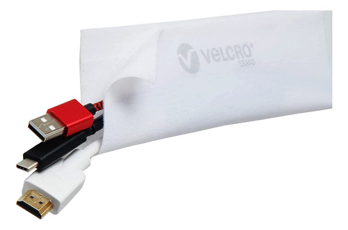 Velcro Brand Funda De Gestin De Cables Montable | Soportes P