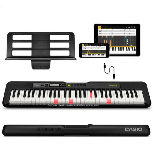 Organo Teclado Casio Lk S250 Teclas Luminosas Sensitivo Usb