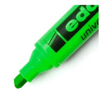 Resaltador Edding 200 Highliter (x10unid) Marcador Fluo Color Verdes