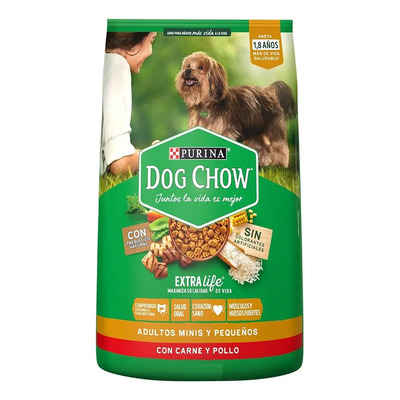 Purina Dog Chow croquetas adultos razas minis y pequeñas 4kg | Meses sin interés