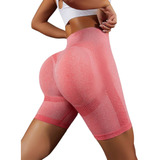 Short Levanta Cola Push Up Lycra Leggins Deportivos Gym Yoga