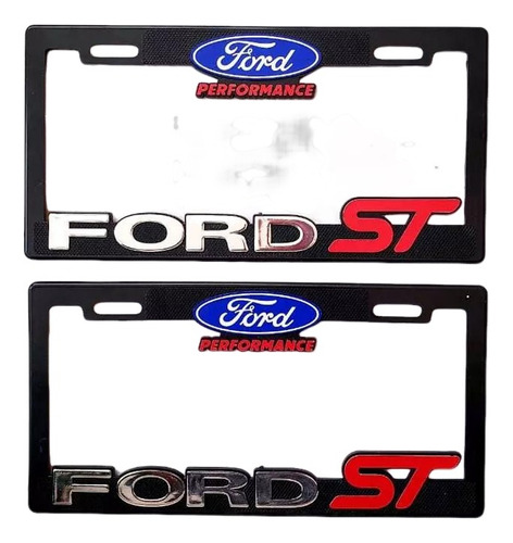 Par Porta Placas Ford St Performance