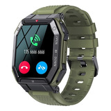 Reloj Inteligente Militar Para Hombre Bluetooth Hd Táctico