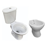 Juego Sanitario Piazza Domani Inodoro Largo Deposito Bidet1a