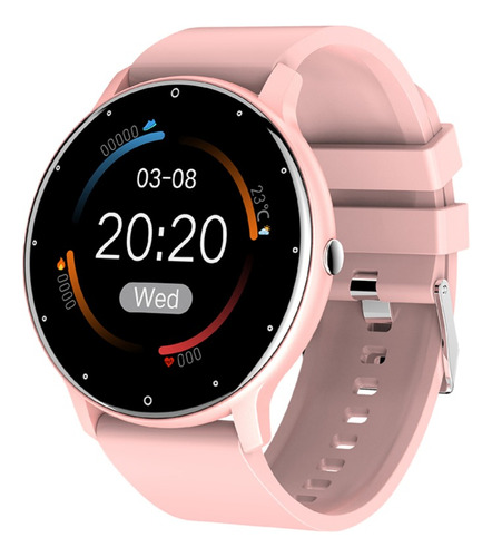 Smartwatch Reloj Inteligente Jd Andina Color Rosa Spo2 Cuota