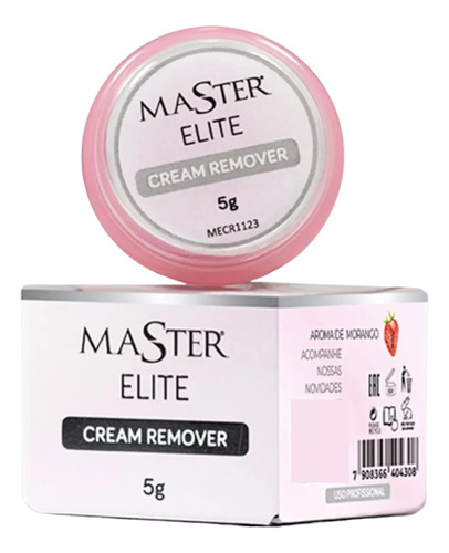 Removedor Extensão Cílio Master Elite Cream Remover Original