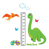 Medidor Infantil Estatura Dinosaurios - Regla 1m 