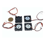 4 Piezas 5v Ventilador Mini 0.984 in X 0.276 in 2pin 2507 Dc