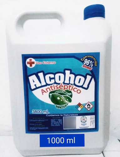 Alcohol Antiséptico 96% Litro 