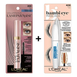 Set De Maquillaje L'oréal Paris Lash Paradise + Bambi Eye Para Pestañas - 2 Unidades