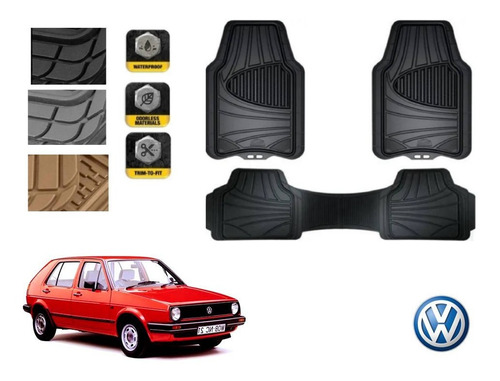 Tapetes Uso Rudo Vw Golf A2 Mk2 1985 A 1992 Armor All Origin