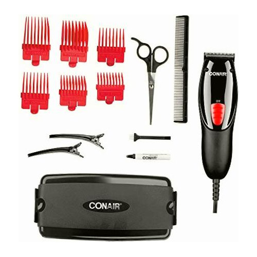 Conair Man Juego De Peluqueria 18 Piezas Hc91res Negro