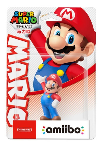 Figura Amiibo Original Nintendo Mario Super Mario Bros