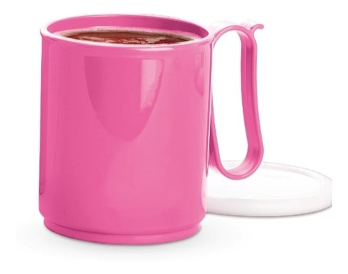 Taza Jumbo  Rosa Tupperwere 