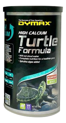 Dymax Turtle Formula 110g Alimento Tortugas De Agua Premium 