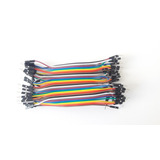 Cable Dupont Macho-macho 10cm 40 Cables Jumper