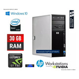Cpu 30 Gb Ram/intel Xtreme/nvidia Gt730/hp Z400 Workstation