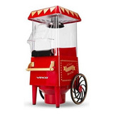 Pochoclera Electrica Carrito Winco W321 Color Rojo