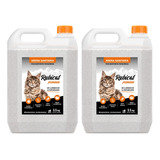 Rubicat Premium Arena Sanitaria Aglometante 11kg 2 Unidades