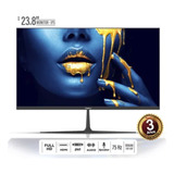 Monitor Janus Ips 24 Hdmi/vga Reso 1920 X 1080 Full Hd Color Negro 110v/220v