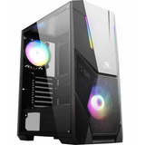 Gabinete Gamer Fortrek Mid Tower Black Hawk Rgb Preto