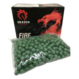 Bolinha Paintball Dragon Fire (500 Bolinhas) 100% Paintball