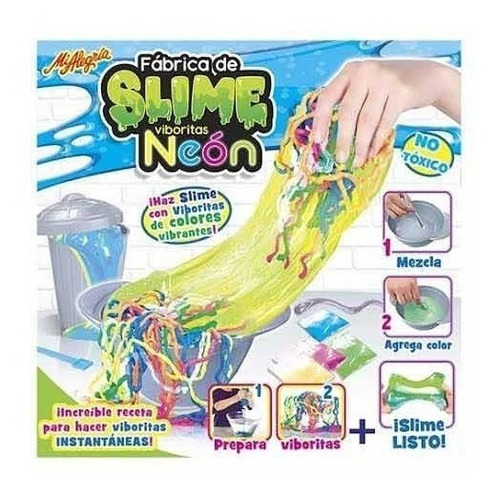 Fábrica De Slime Viboritas Neon Mi Alegría