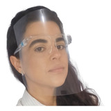 Kit Máscara Fácil Acrilicia Com Oculos 15 Unidades