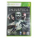 Injustice Juego Original Xbox 360