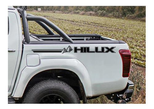 Calcas Sticker Franjas Para Batea Compatible Con Hilux F2